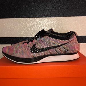 Nike Flyknit Racer Multicolor(gray tongue)Size 12